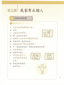 Giáo trình 實用視聽華語 - BÀI 5: 我家有五個人